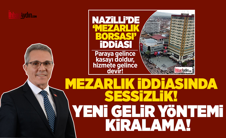 Nazilli Belediyesi, geçtiğimiz hafta mezarlıkları Büyükşehir Belediyesi’ne devretmeden önce vatandaşlara