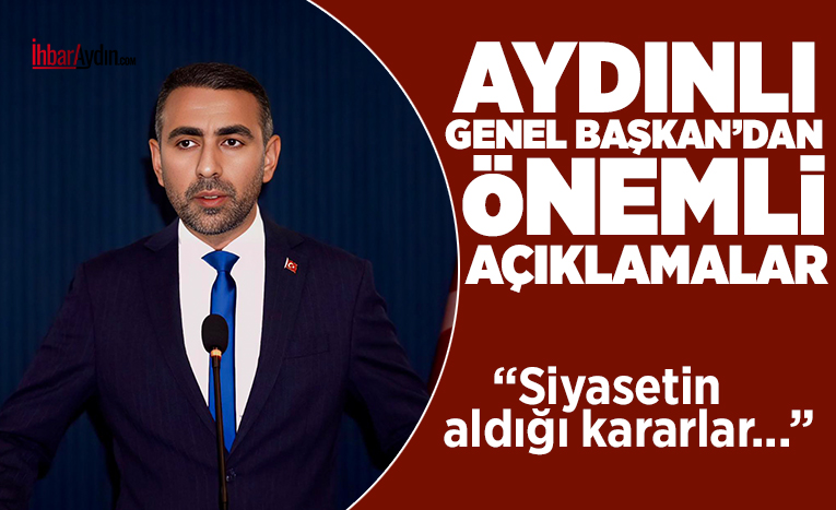Aydın’ın tanınan iş insanı Rıdvan Eşin, Dost Parti Genel Merkezi’nde