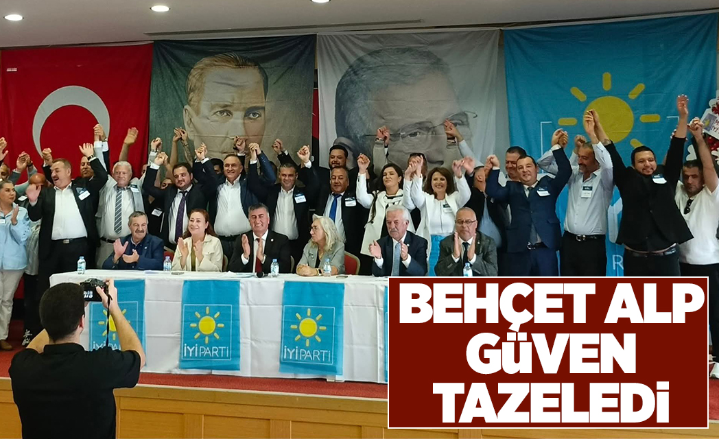 İYİ Parti Kuşadası İlçe Teşkilatı 4’üncü olağan kongresinde Behçet Alp