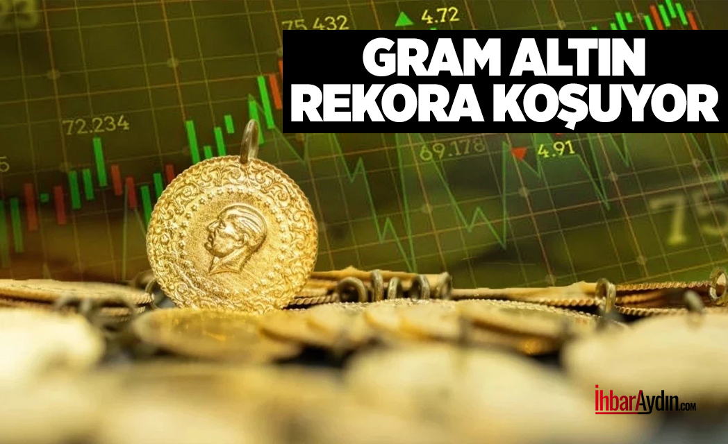 Ons altın fiyatlarında yaşanan yükselişe paralel yükselen gram altın fiyatlarında