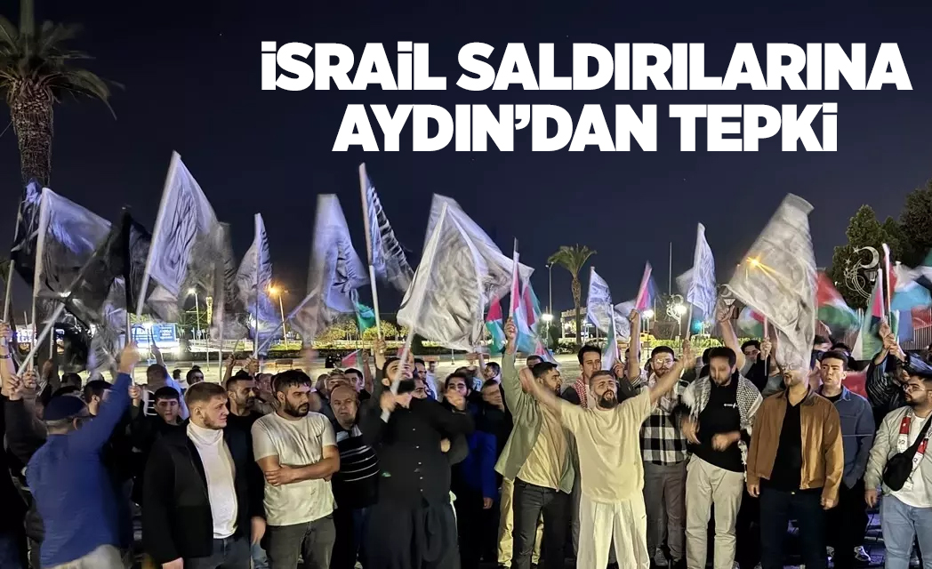 Efeler ve Kuşadası’nda yapılan protestolarla, Gazze’ye insani yardım ulaştırmak amacıyla