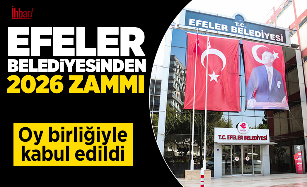 Efeler Belediye Meclisi Ekim ayı toplantısında, 2026 yılı katı atık