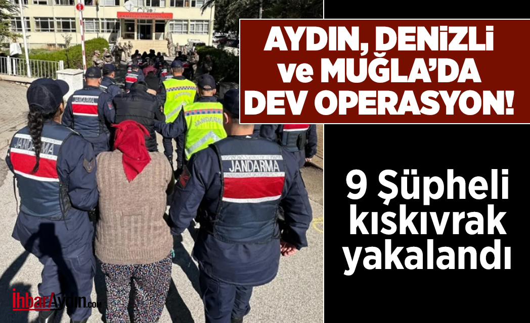 Denizli merkezli Aydın ve Muğla’da yapılan operasyonda, haberleşme ve enerji