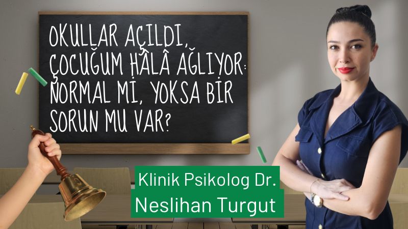 Okullar Açıldı, Çocuğum Hâlâ Ağlıyor: Normal mi, Yoksa Bir Sorun mu Var? Okullar açıldığında birçok ailede benzer bir manzara yaşanır: Servis kapısında,