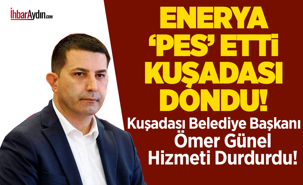 İHBAR AYDIN-ÖZEL HABER-Kuşadası Belediyesi Fen İşleri Müdürlüğü, adeta halka ve