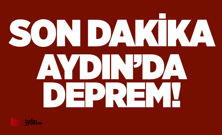 Aydın’da hissedilen bir deprem meydana geldi. AFAD’dan yayınlanan duyuruya göre