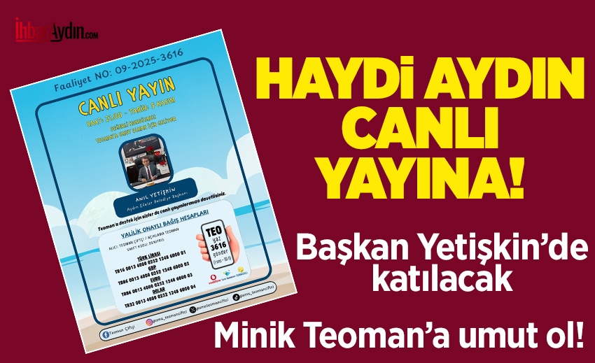 SMA Hastası Minik Teoman için bağış kampanyası düzenleniyor. Kampanya için