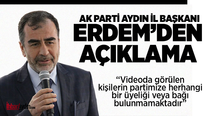 AK Parti Aydın İl Başkanı Mehmet Erdem, alkollü trafik denetimine