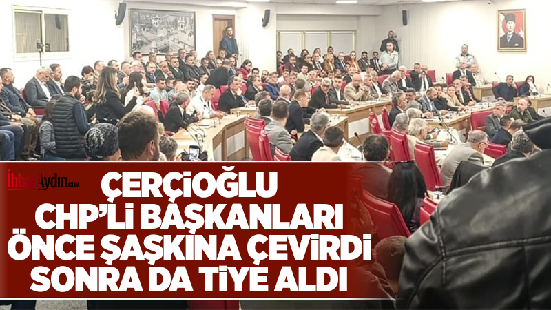 Aydın Büyükşehir Belediyesi’nin Kasım ayı Meclis toplantısı bugün düzenlendi. CHP’li