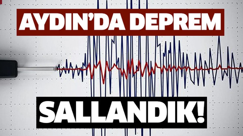 Saat 21:20 civarında meydana gelen deprem Aydın’da paniğe neden oldu.