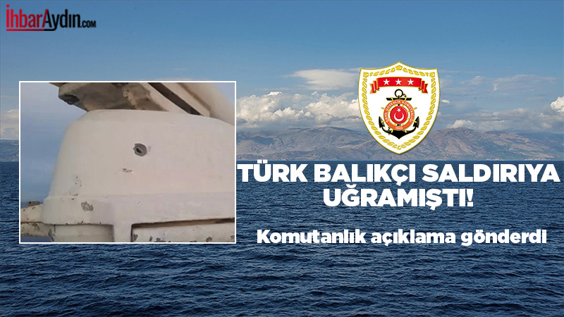 Aydın’ın Didim ilçesi açıklarında, Ege Denizi’nde Yunan unsurlarınca bir balıkçı