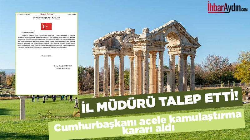 UNESCO Dünya Miras Listesi’nde yer alan Aydın’ın Karacasu ilçesindeki Afrodisias