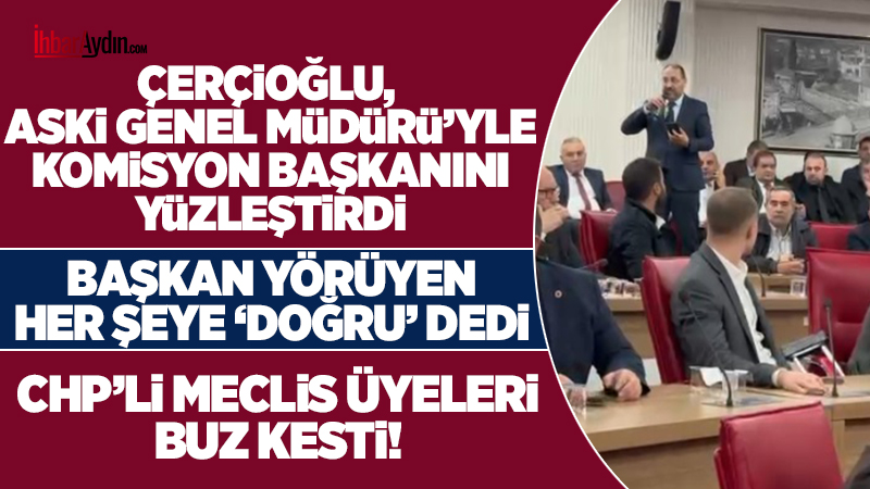 Aydın Büyükşehir Belediyesi Meclis Toplantısında peş peşe dikkat çeken bir