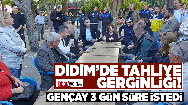 Didim’de Aydın Büyükşehir Belediyesine ait 13 dönümlük park içerisinde yer