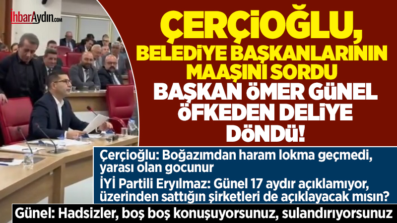 Aydın Büyükşehir Belediyesi Meclis Toplantısında üst üste yaşananlar tüm gündemi