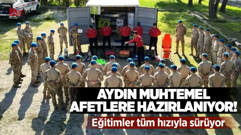 Aydın İl Jandarma Komutanlığı, AFAD tarafından sağlanan acil müdahale ekipmanları