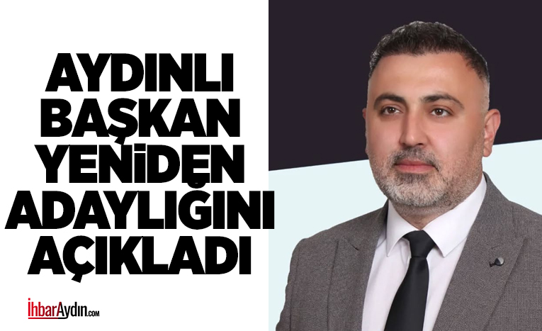 Aydınlı Başkan Serhan Avşar, 2026 yılında yapılacak olan seçimde yeniden