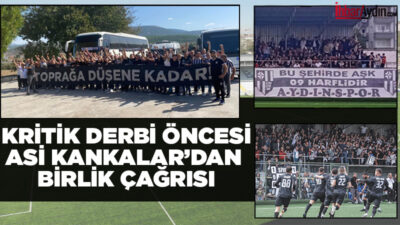 Bölgesel Amatör Lig 8. Grup’ta zor günler geçiren Aydınspor, üst