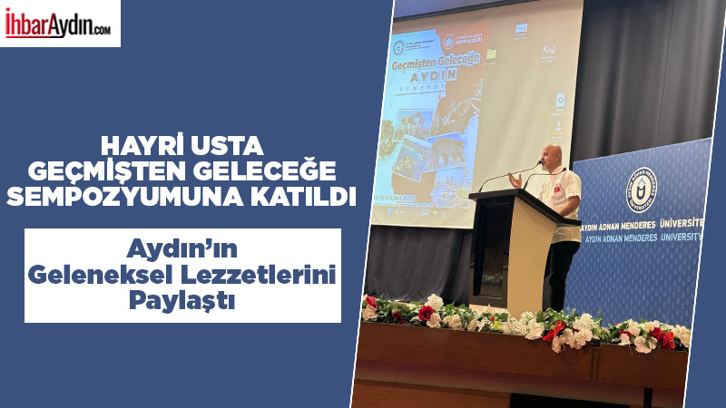 Aydın Adnan Menderes Üniversitesi tarafından 13-15 Kasım 2025 tarihlerinde düzenlenen