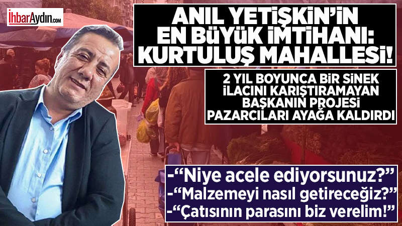 Aydın’ın Efeler ilçesinde Kurtuluş Mahallesinde bulunan Pazar yerinin Eski Otogar