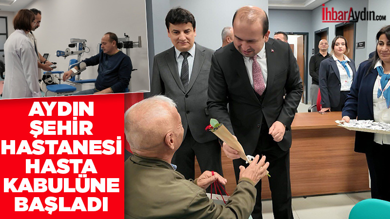 Efeler ilçesinde yapımı tamamlanan ve aylık yaklaşık 450 bin hastaya