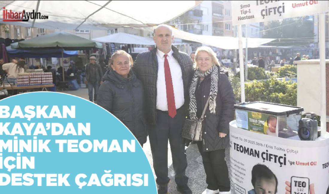 SMA Tip 1 hastası 5 aylık Teoman için başlatılan yardım