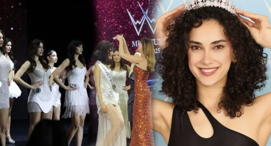 Miss Turkey 2025 güzellik yarışmasının birincisi açıklandı. Yüzlerce aday arasından
