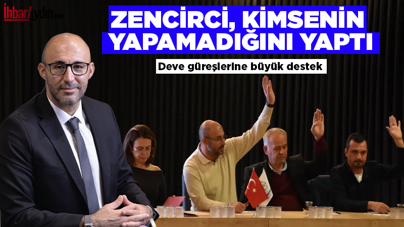 Germencik Belediyesi, bölgenin köklü kültürel miraslarından biri olan deve güreşlerini