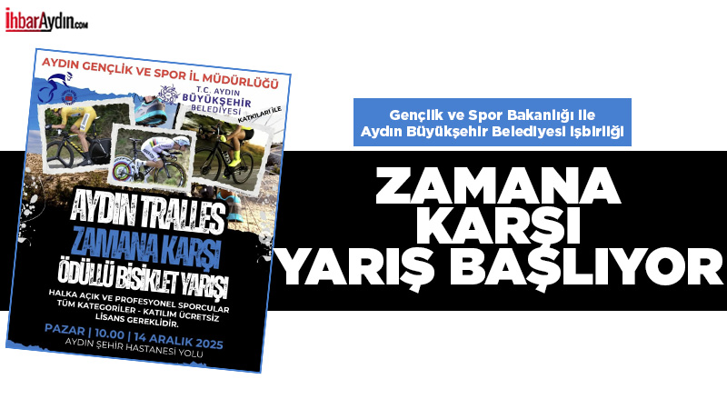 Aydın Büyükşehir Belediyesi’nin katkılarıyla düzenlenen Tralleis Zamana Karşı Yarışı, 14