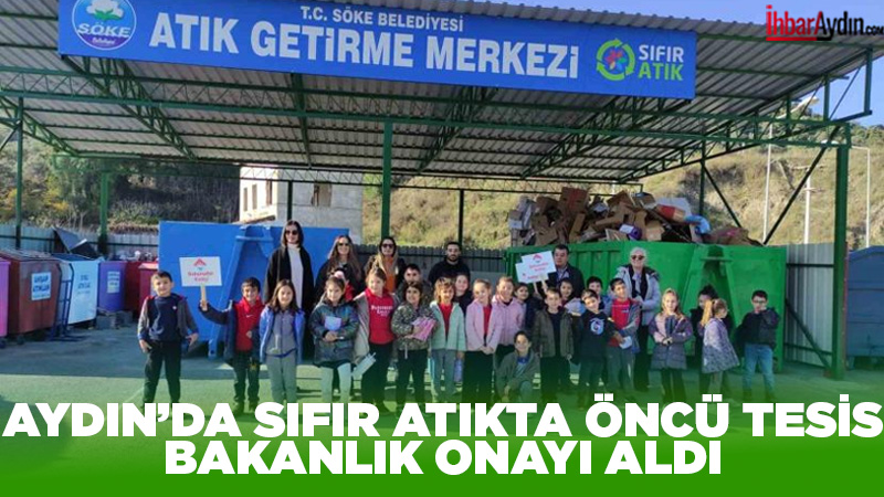 Söke Belediyesi’nin 13 farklı atığın ayrı şekilde depolanabildiği tesisi, Çevre,