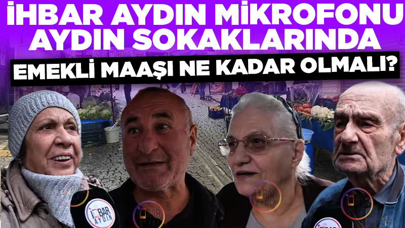 İhbar Aydın olarak mikrofonumuzu bu kez çarşıda, pazarda vatandaşlarımıza uzattık