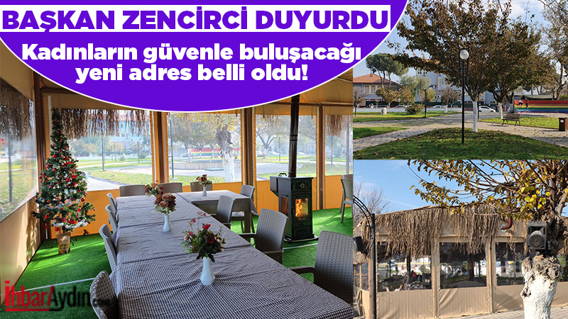 Germencik Belediye Başkanı Burak Zencirci, ilçeye kazandırılan yeni sosyal alanlarla