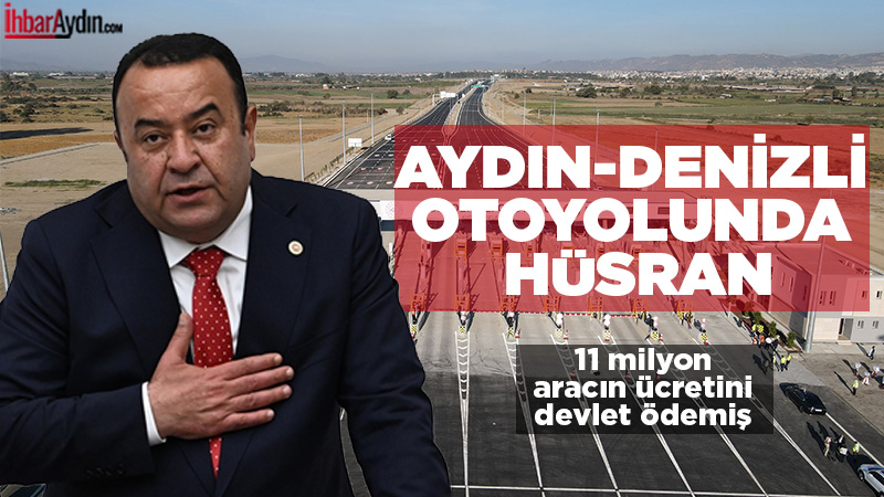 CHP Ankara Milletvekili Adnan Beker, TBMM’deki bütçe görüşmelerinde Aydın–Denizli Otoyolu