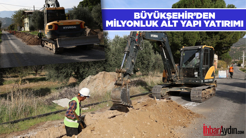 Aydın Büyükşehir Belediyesi ASKİ Genel Müdürlüğü, Beğerli Mahallesi’nde 4 bin