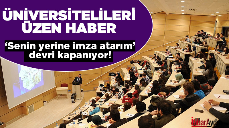 Üniversitelerde yoklama süreçleri dijitalleşiyor. Bundan böyle okul sıralarında QR kod