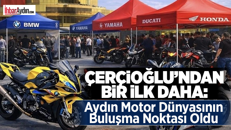 Motosiklet kullanıcılarının geçen gün yaptığı çağrıya olumlu karşılık veren Aydın