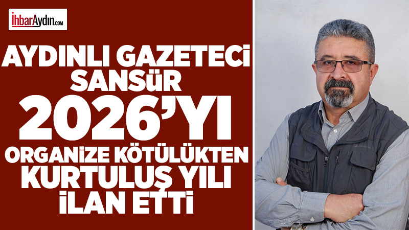 Kuşadalı gazeteci Latif Sansür, sosyal medya hesaplarından yayınladığı video ile