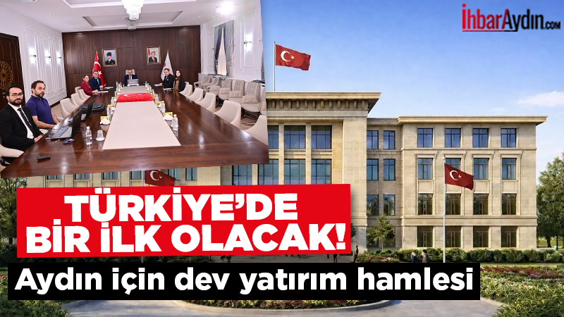 Efeler ve Didim’e yapılacak yeni hükümet konaklarının projeleri Vali Yakup