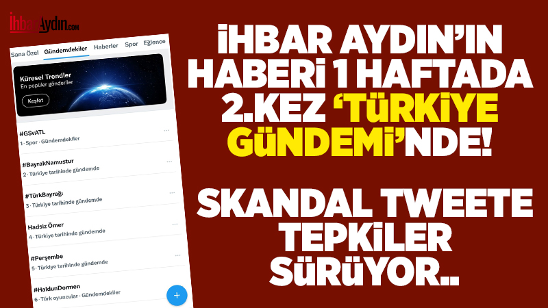 İhbar Aydın tarafından ortaya çıkarılan Kuşadası Belediye Başkanı Ömer Günel’in