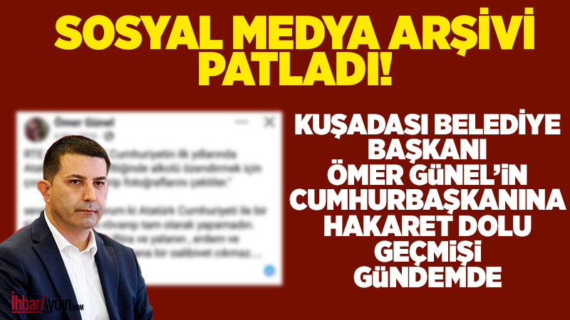 İhbar Aydın tarafından üst üste ortaya çıkarılan Kuşadası Belediye Başkanı