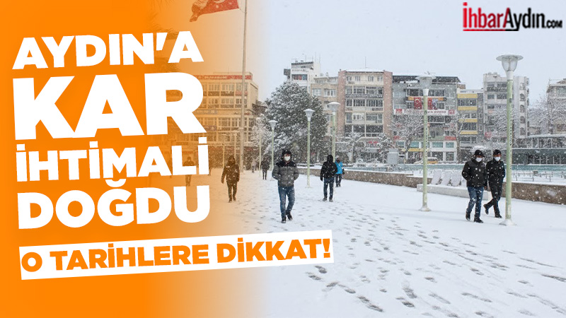 Aydın’da yıllardır süren “kar hasreti” bu kış son bulabilir. Meteoroloji