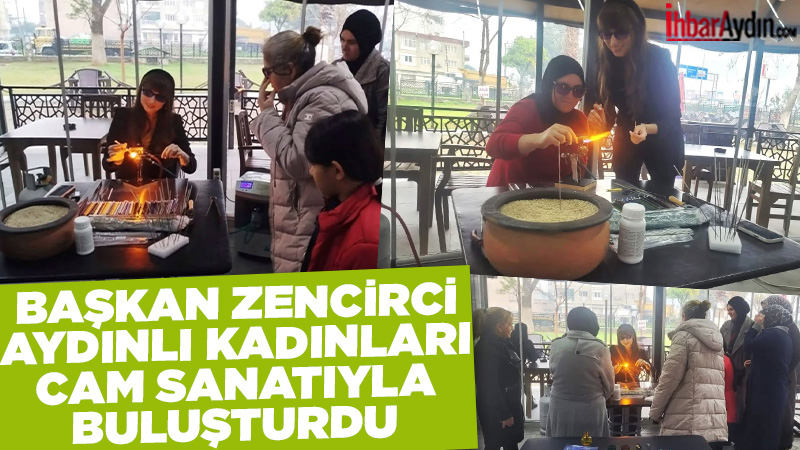 Germencik Belediye Başkanı Burak Zencirci, ilçe genelinde sanatı canlandırmak amacıyla