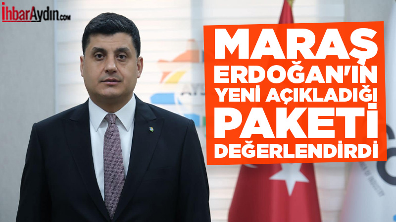 Aydın Sanayi Odası Yönetim Kurulu Başkanı Gökhan Maraş, Cumhurbaşkanı Recep