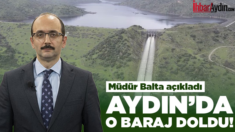 Devlet Su İşleri (DSİ) Genel Müdürü Mehmet Akif Balta, Aydın’da