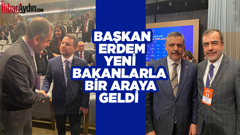 AK Parti Aydın İl Başkanı Mehmet Erdem, İçişleri Bakanlığına atanan