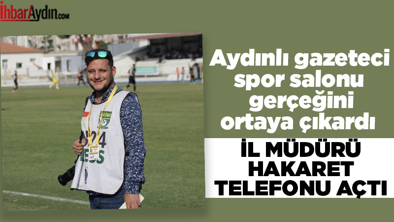 Aydın Gençlik ve Spor İl Müdürü Serhat Yığmatepe’nin, Aydın Lisesi