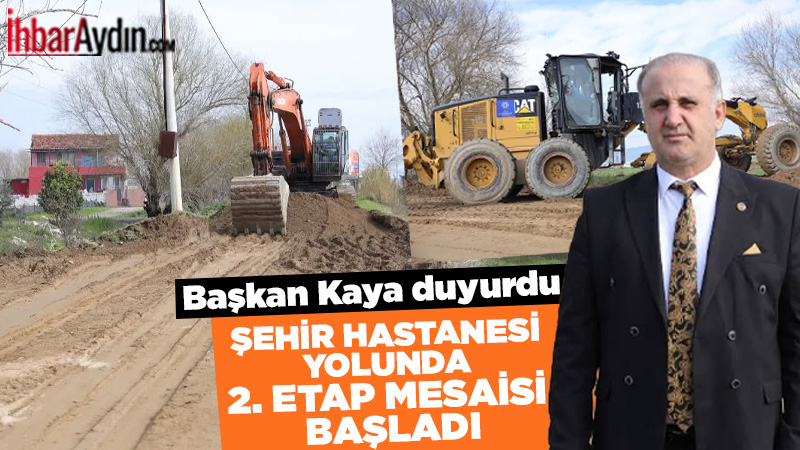 İncirliova Belediye Başkanı Aytekin Kaya, Aydın Şehir Hastanesi’ne ulaşımı kolaylaştıracak