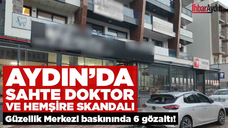 Aydın’ın Kuşadası ilçesinde faaliyet gösteren bir güzellik merkezinden hizmet alan