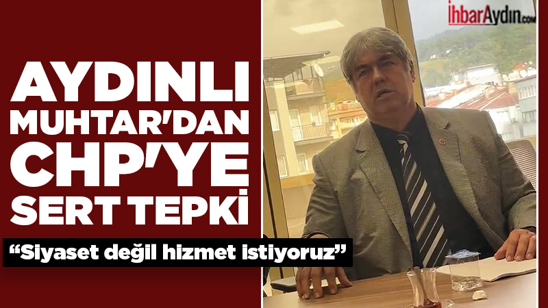 Aydın Büyükşehir Belediye Meclis Toplantısı’nda “Hizmete engel olmayız, ara verin