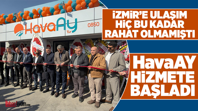 Aydın’da havalimanı transferi için yeni bir alternatif olacak olan HavaAy